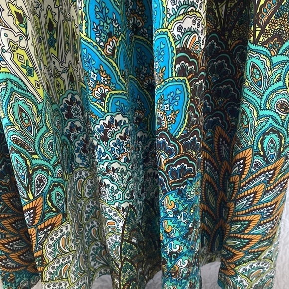 MT Collection Floral Paisley Print Maxi Dress - Picture 8 of 11